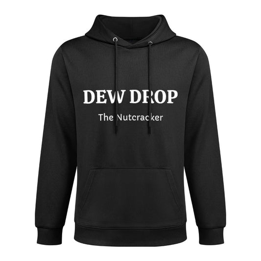 DEW DROP THE NUTCRACKER Christmas Ballet Dancer Graphic Easy Care Hoodie