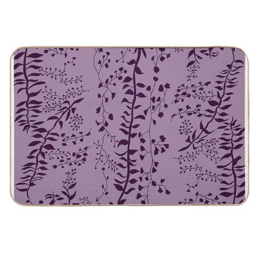 Bella Swan's Comforter Set Replica  Purples Cool - Version 1  Twilight Saga Fanart  Dirt-Trapping Bath Mat