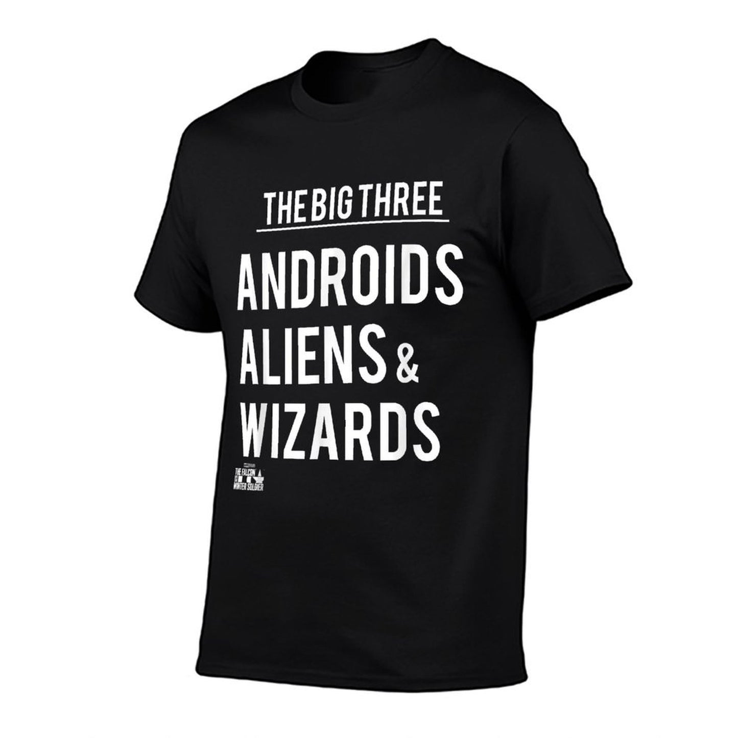 Marvel Falcon Winter Soldier Big 3 Androids Aliens  Wizards  Trendy Pattern T-Shirt