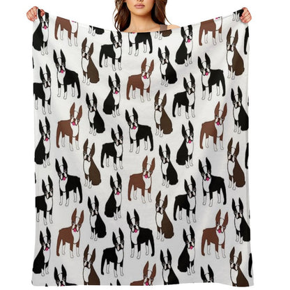 Boston Terriers Premium Throw Blanket