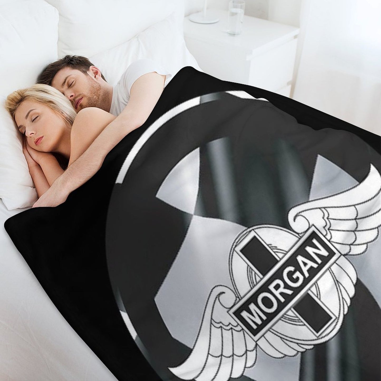 Morgan Cars Compact Throw Blanket
