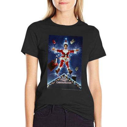 Kids National Lampoons Christmas Vacation Classic Movie Poster  Slim-fit Cut T-Shirt