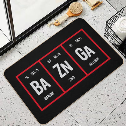 Baznga - Periodic Table of Elements  Anti-Trip Bath Mat