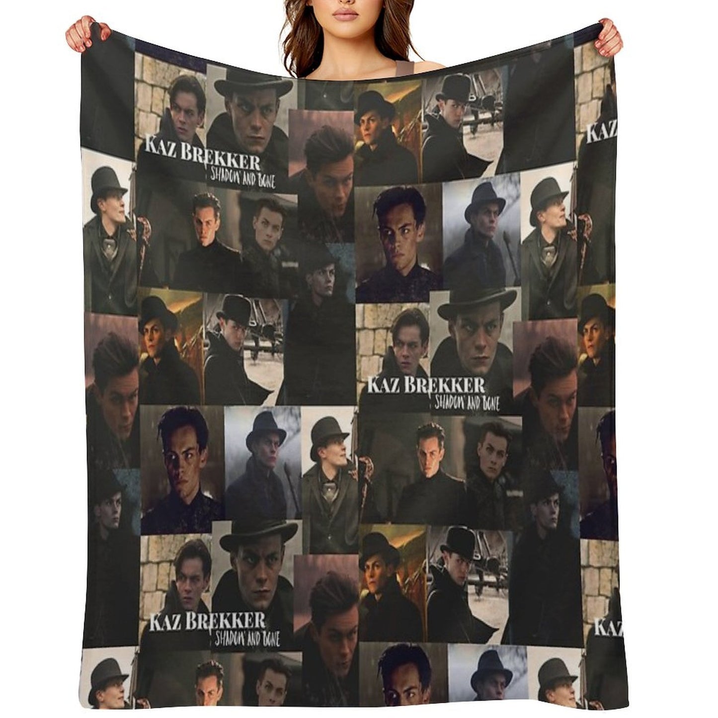 Kaz Brekker Machine-washable Throw Blanket