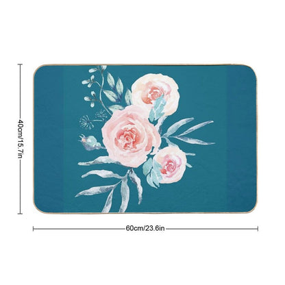 Roses  Eco-Friendly Bath Mat