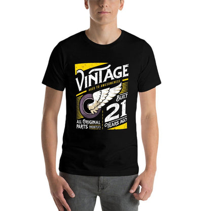 21 Years Vintage 21st Birthday  Classic T-Shirt