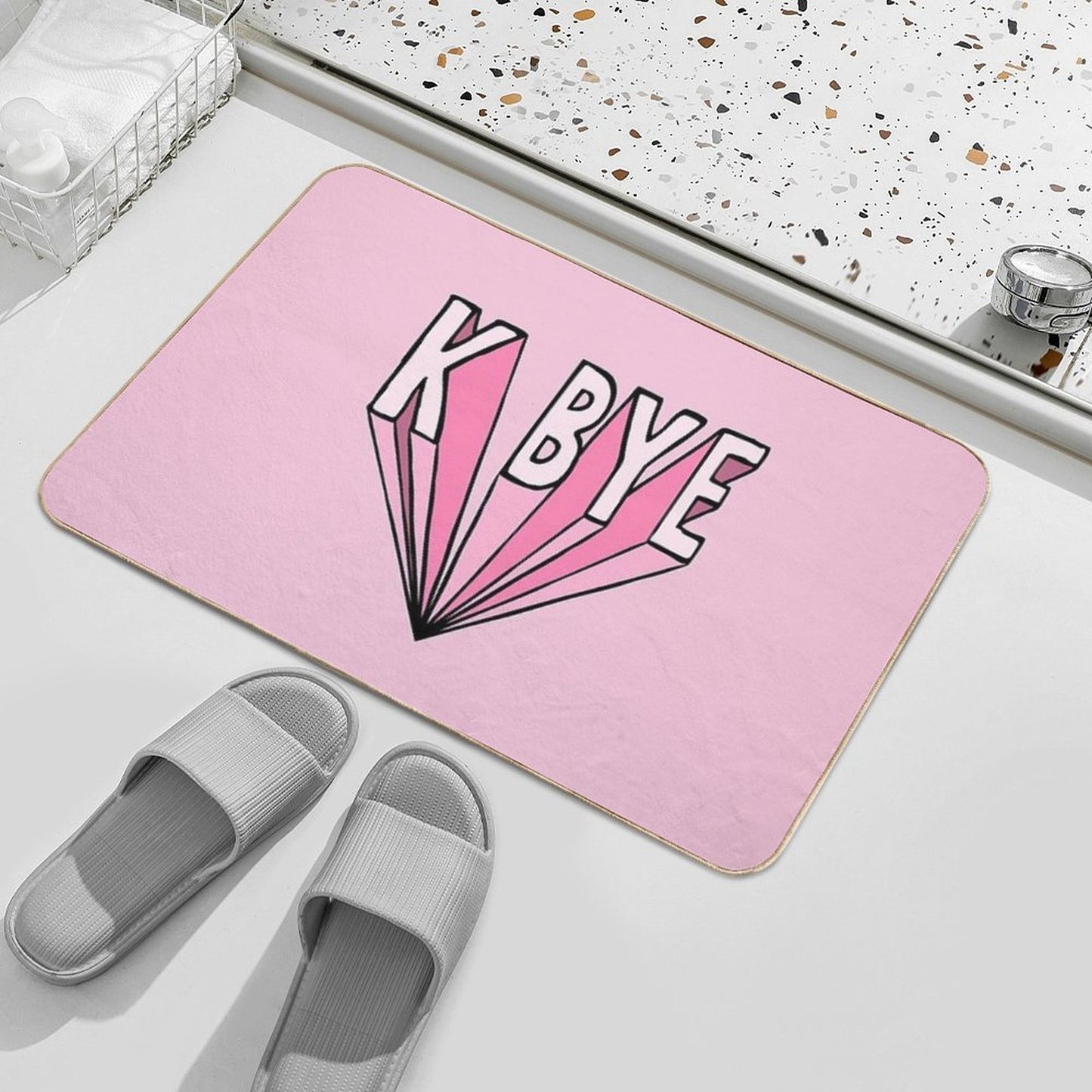 K Bye  Slip-Resistant Bath Mat