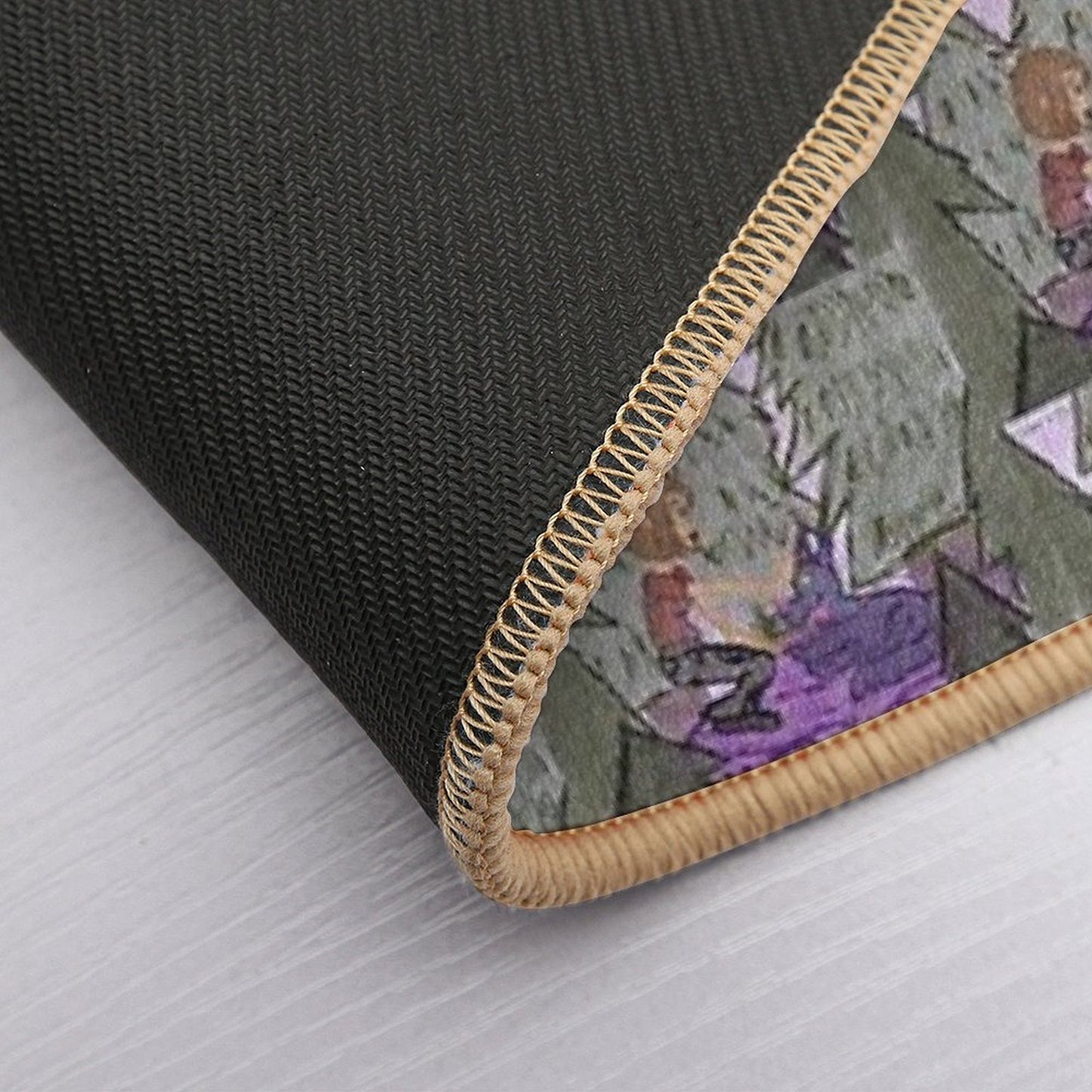 Sigrid And The Wolverine  Easy Maintenance Bath Mat