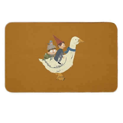 Gooseback Ride - Over The Garden Wall  Anti-Trip Bath Mat