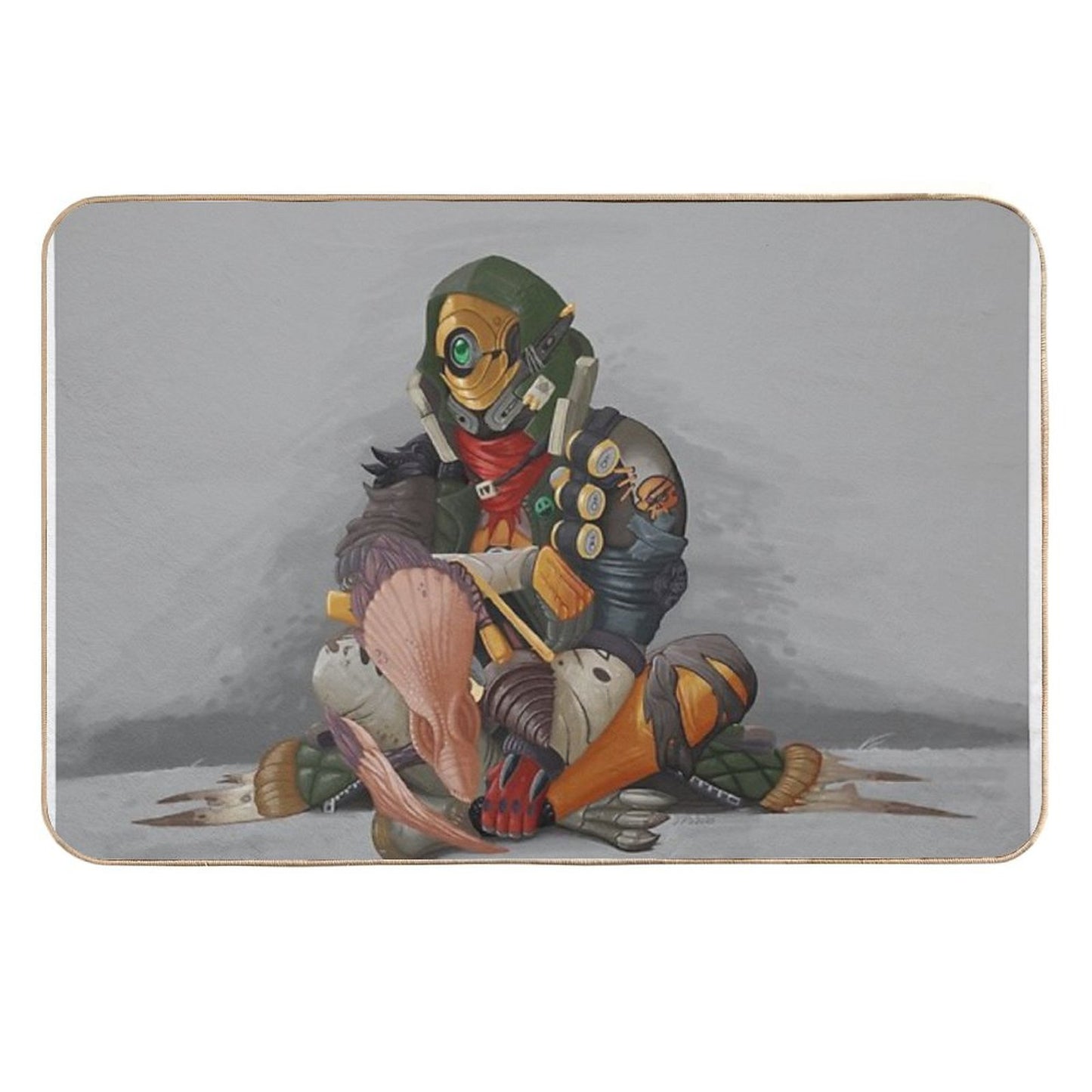 Fl4k And Broodless  High-Traffic Bath Mat