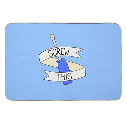 Screw This  Toxin-Free Bath Mat