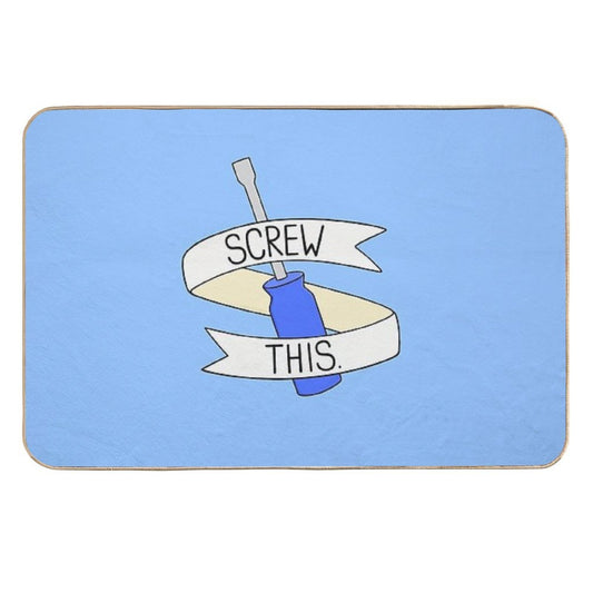 Screw This  Toxin-Free Bath Mat