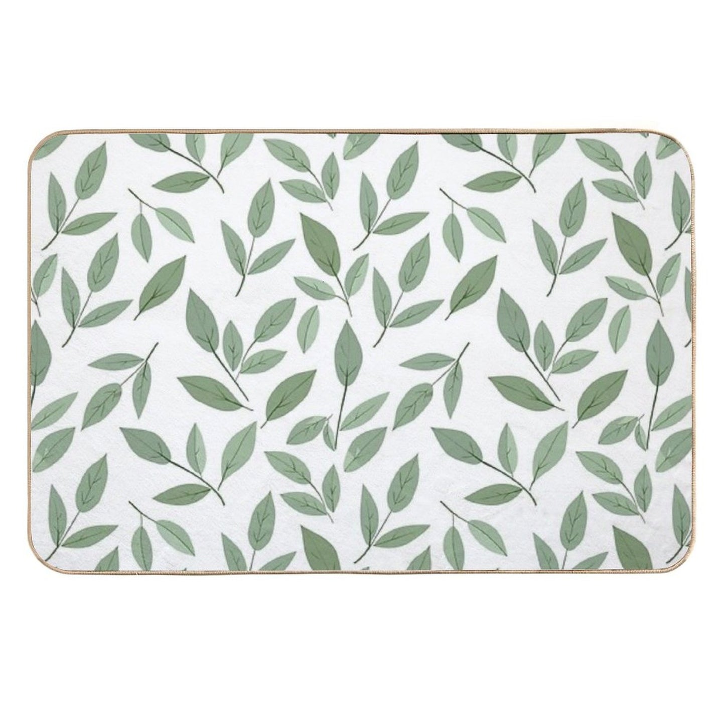 Delicate Foliage  Multi-Purpose Bath Mat