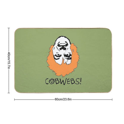 Cobwebs!  Repositionable Bath Mat