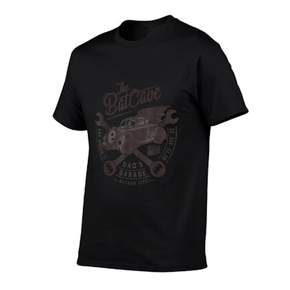 BATMAN Fathers Day Dads Garage Is The BATCAVE  Moisture-wicking T-Shirt