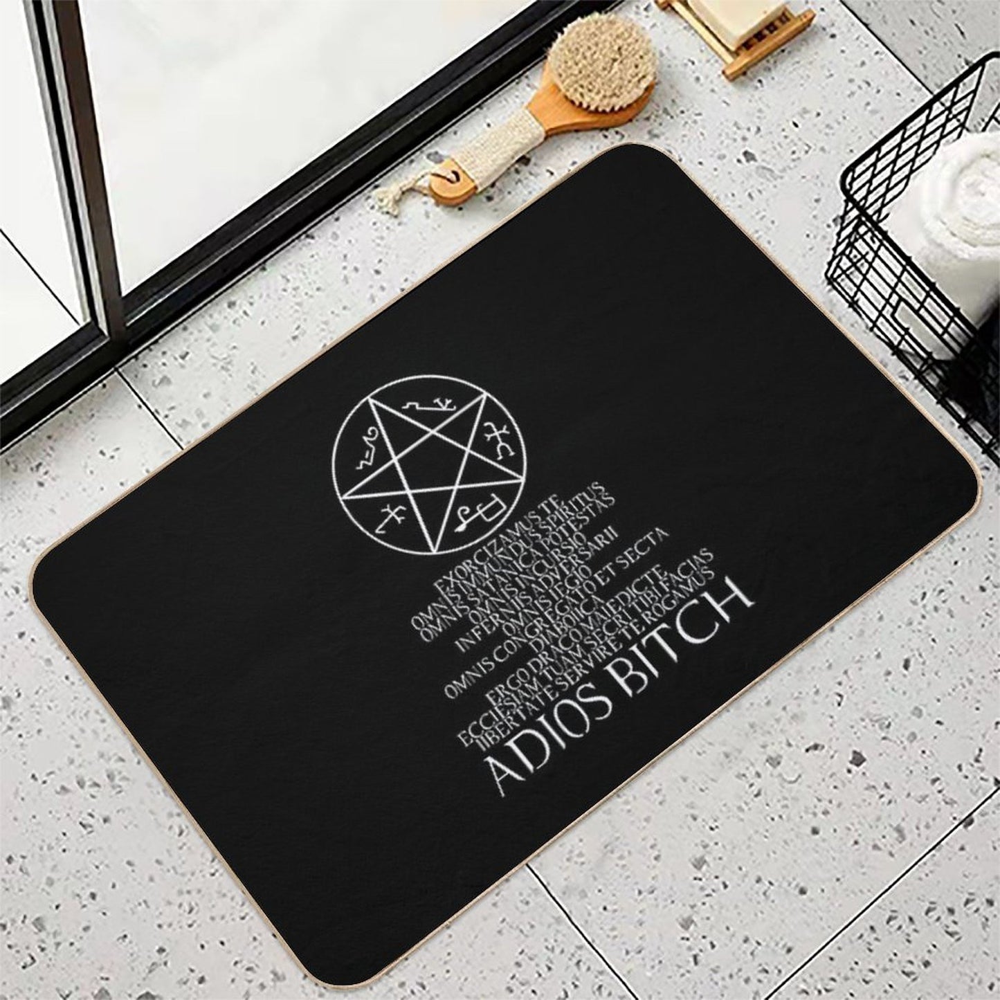 Supernatural - Devils Trap  Multi-Purpose Bath Mat