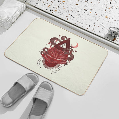 Positive Thinking  Non-Slip Bath Mat