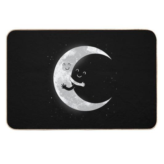 Moon Hug  Fade-Resistant Bath Mat