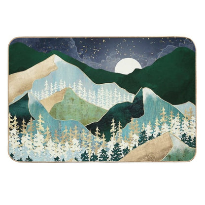 Spring Night Vista  Dirt-Trapping Bath Mat