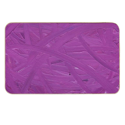 Magenta Arcs  Fade-Resistant Bath Mat
