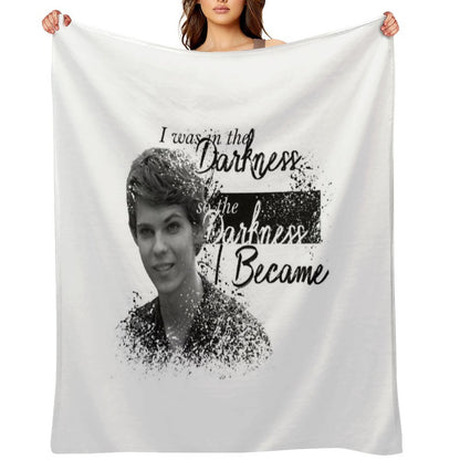 Darkness I Became - Peter Pan Versatility Throw Blanket