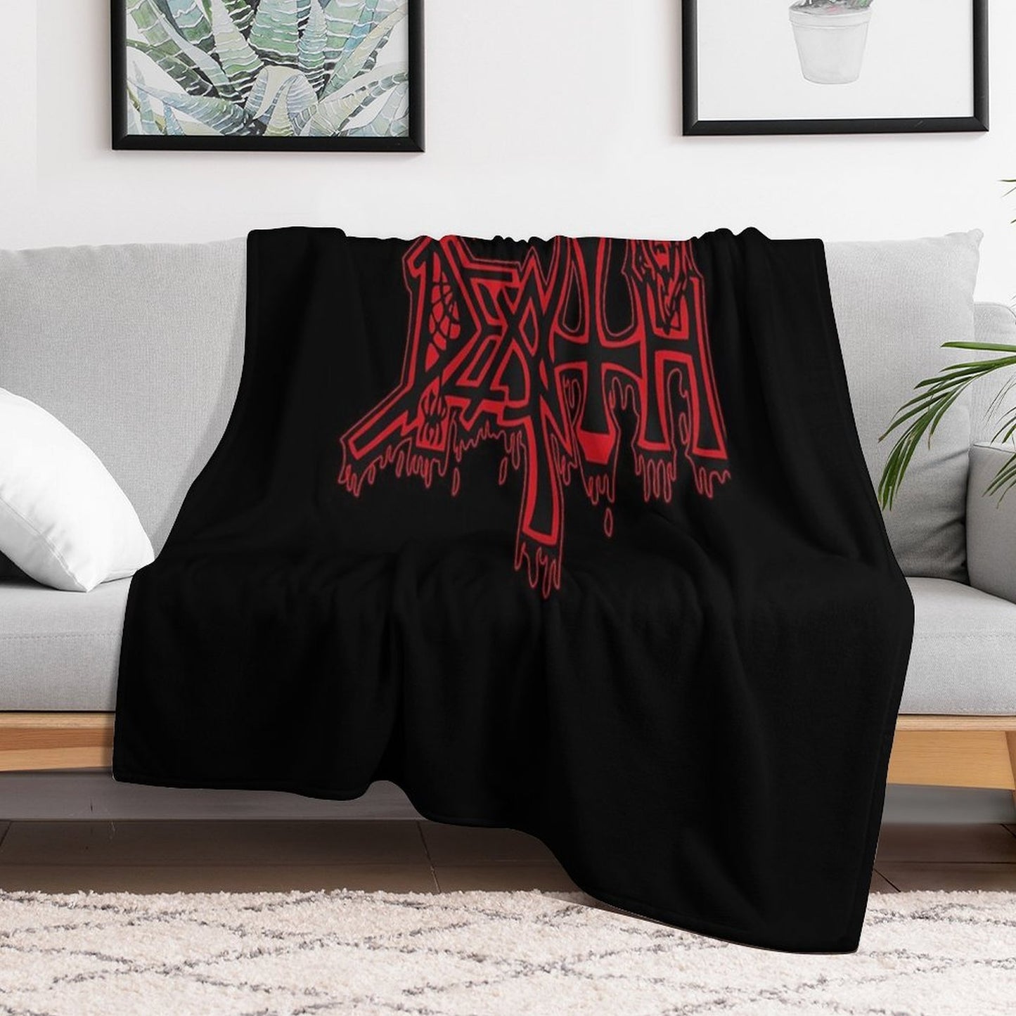 Funny Gift Kehidupan Akan Menghadiahimu Dengan Pertemuan England Metal Tees Premium Throw Blanket