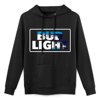 Bud Light Official Logo T-shirt Relaxed Fit Hoodie