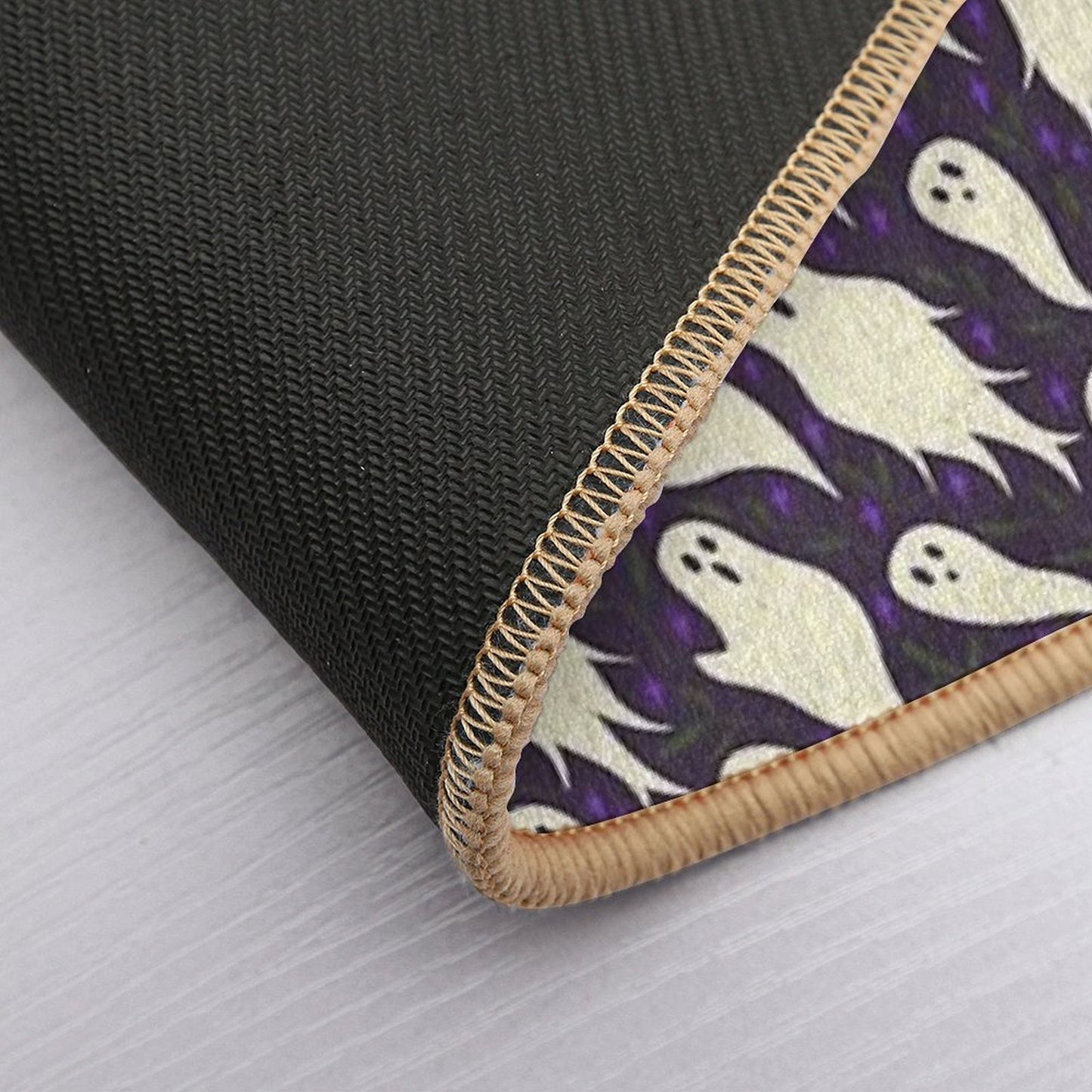 Ghosts - Halloween Repeating Pattern Durable Bath Mat
