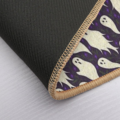 Ghosts - Halloween Repeating Pattern Durable Bath Mat