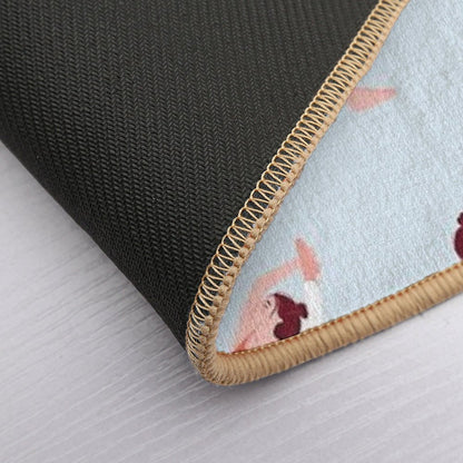 Doing Yoga Girls  Rapid-Drying Bath Mat