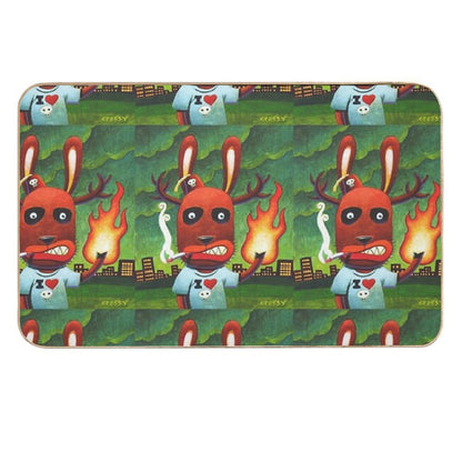 Bad Day at Pooh Corner  Non-Slip Bath Mat