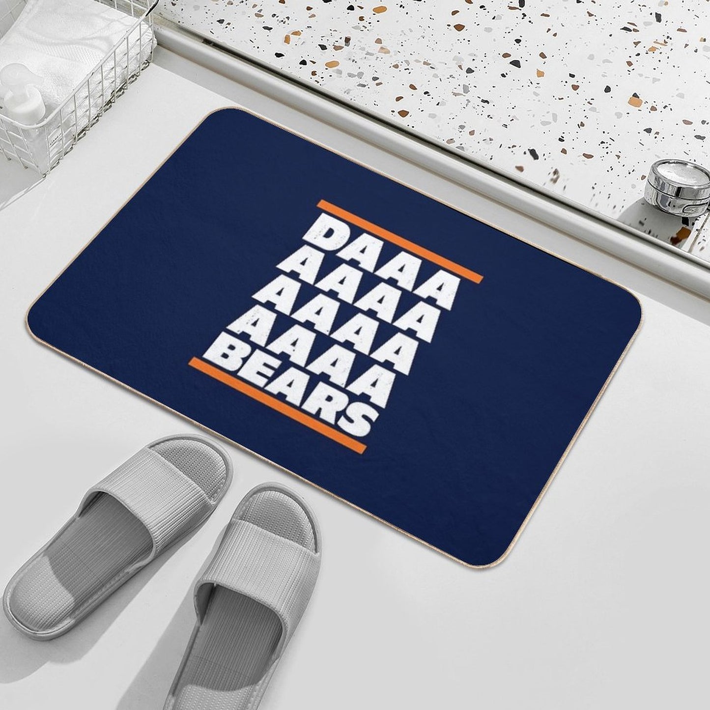Daaaaaaaaaaa Bears  Absorbent Bath Mat