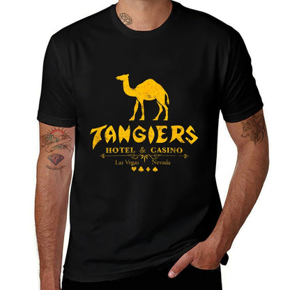 Tangiers Hotel Casino Retro Vintage Las Vegas  High-quality Stitching T-Shirt