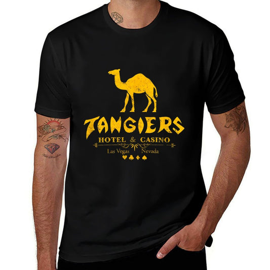 Tangiers Hotel Casino Retro Vintage Las Vegas  High-quality Stitching T-Shirt