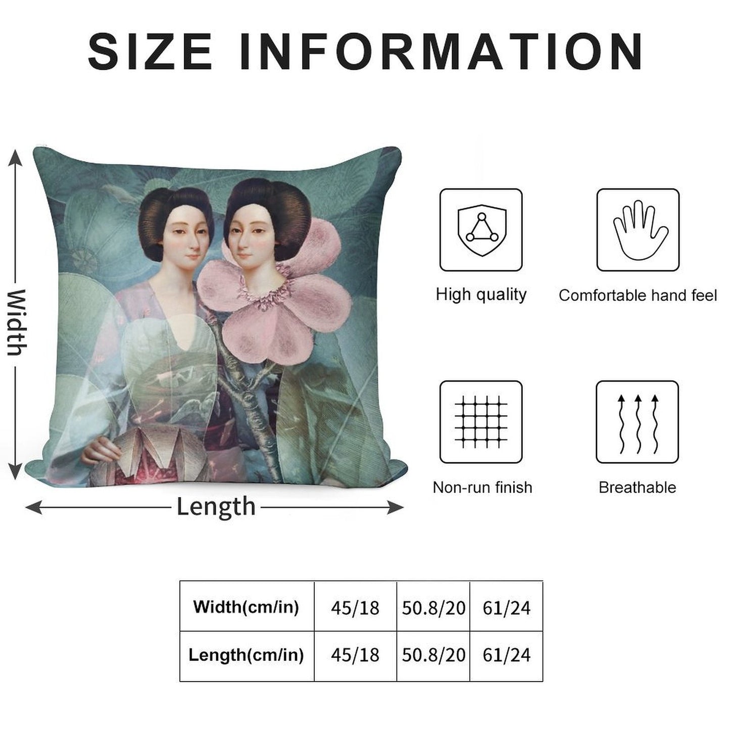 MF83YO7URCOVV Soft Luxury Feel Throw Pillow