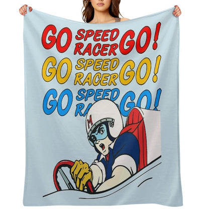 Go Speed Racer Go! Comfort Throw Blanket