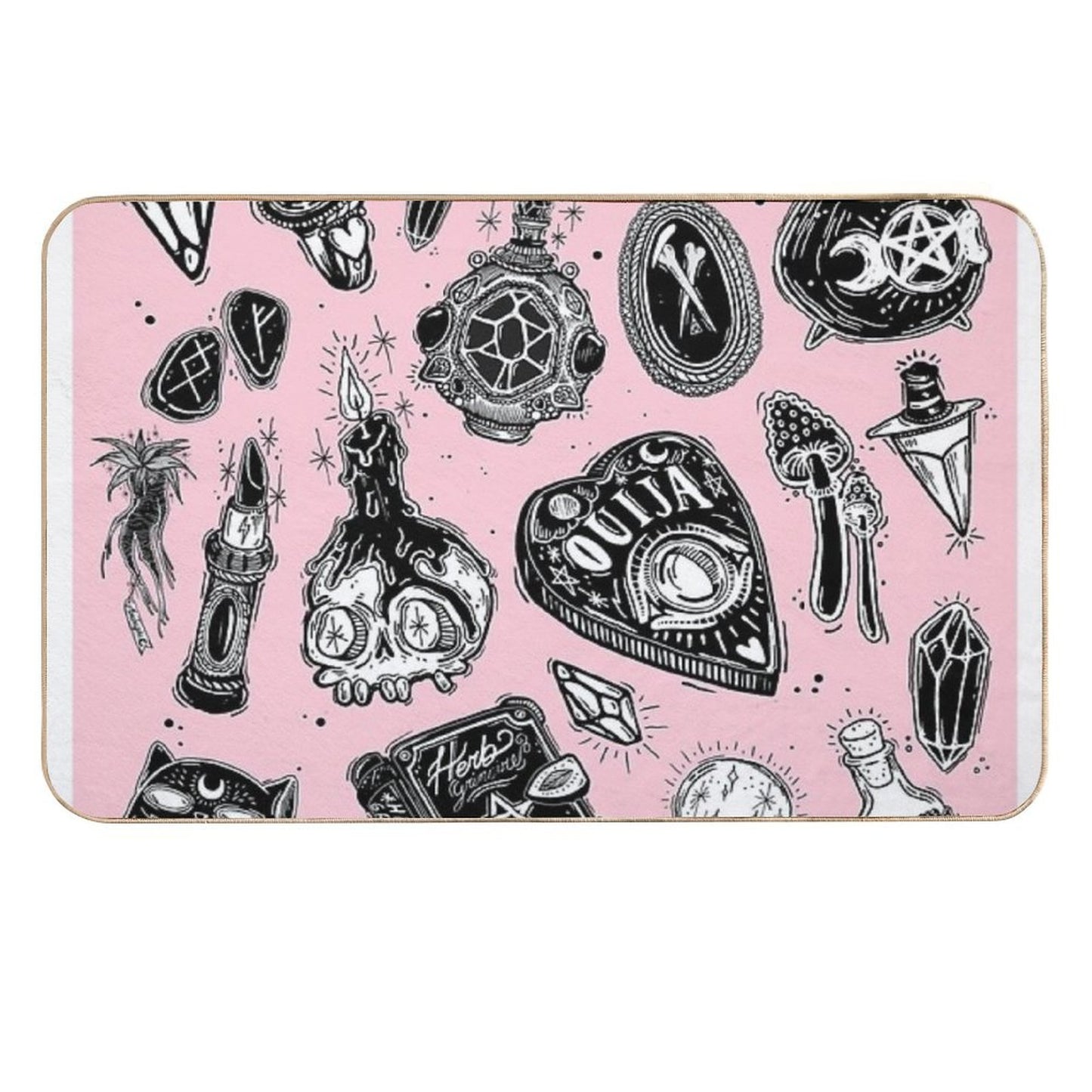 Witchy  High-Traffic Bath Mat