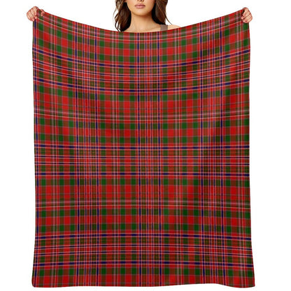 Clan MacAlister Tartan Quick-dry Throw Blanket