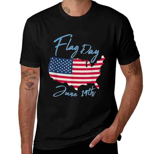 U.S. Day T-shirt  Fade-proof Color T-Shirt