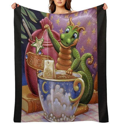 Afternoon Tea Compact Throw Blanket