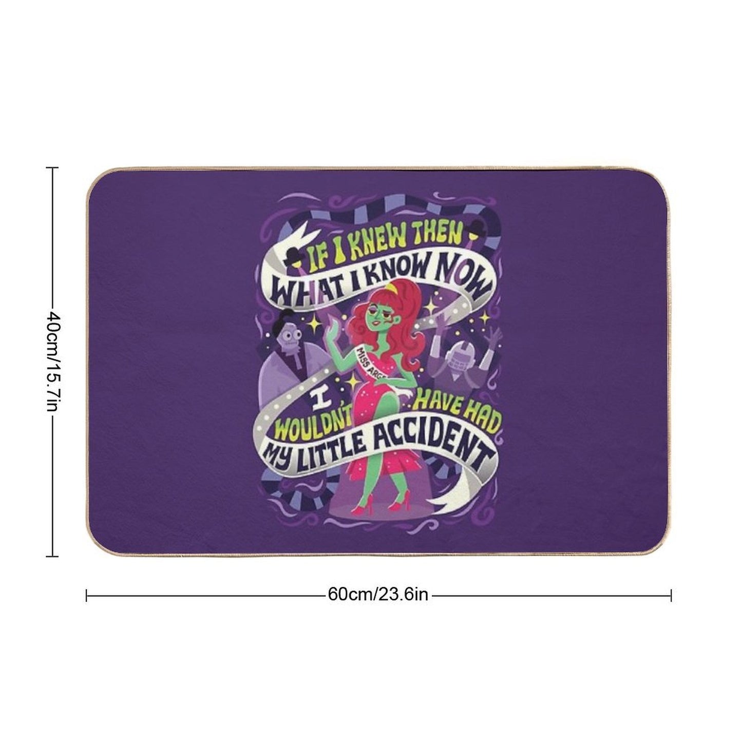 Miss Argentina  Easy To Clean Bath Mat