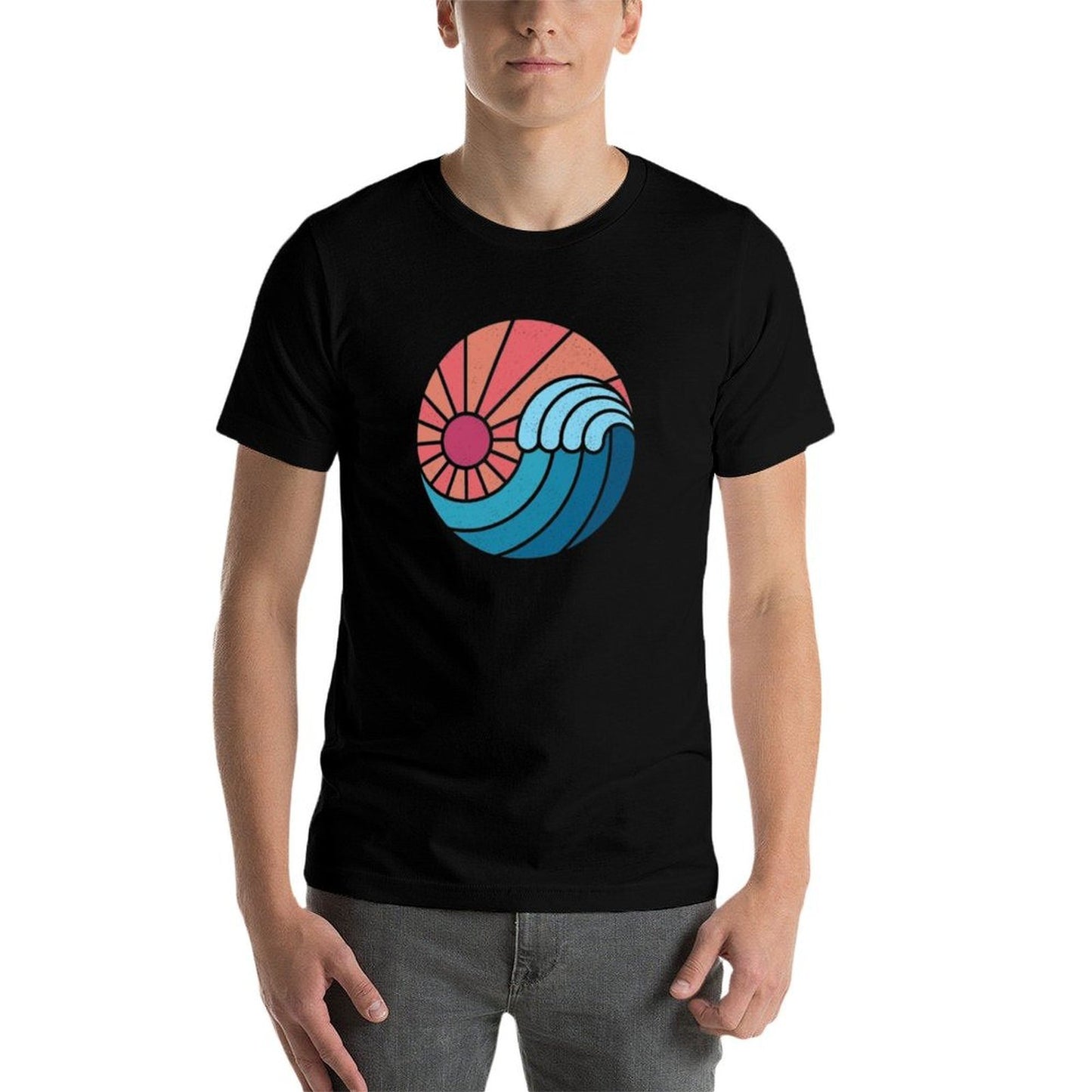 Sun & Sea  Fade-proof Color T-Shirt