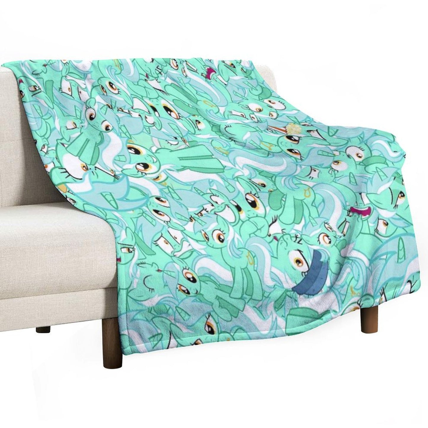 Lyra Mess Travel-friendly Throw Blanket