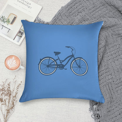Bike 1 Soft Style Accent Throw Pillow