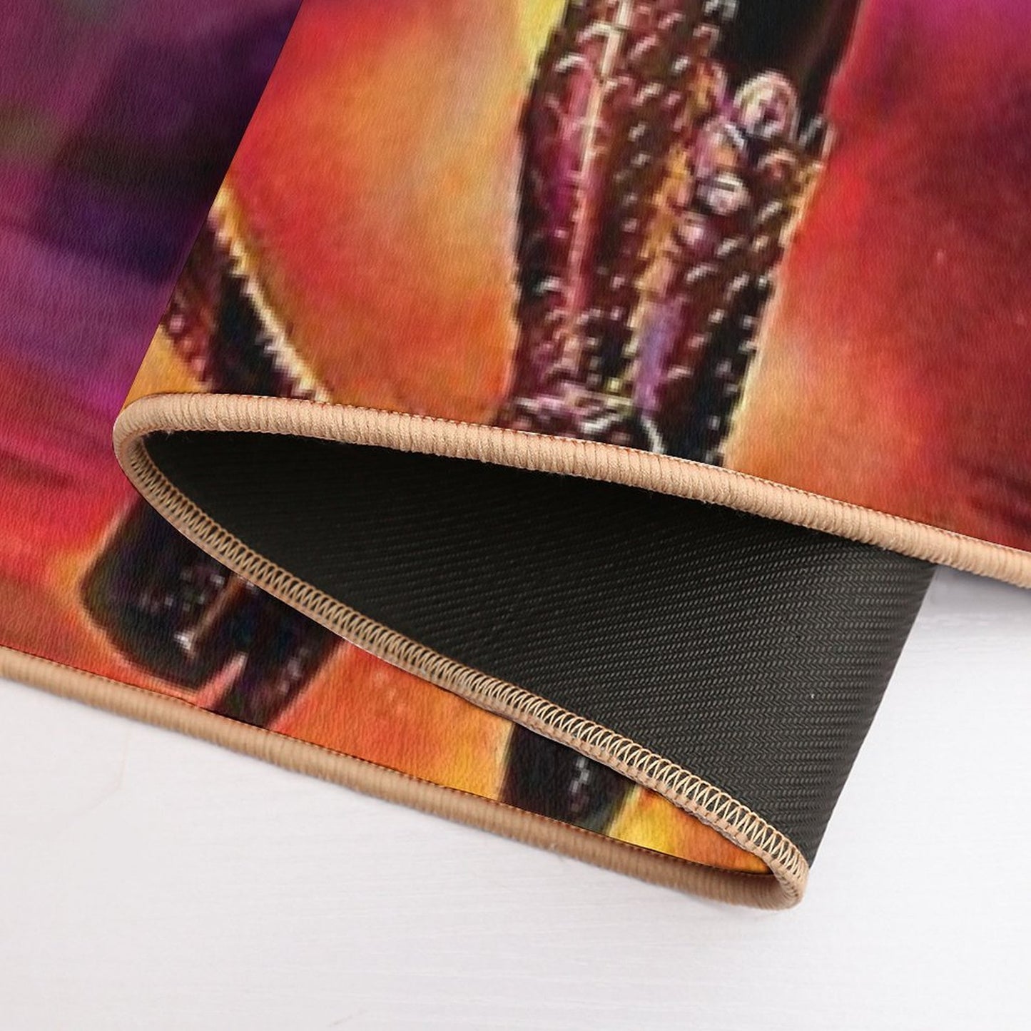 Kiss The Band T Shirt  Pet-Safe Bath Mat