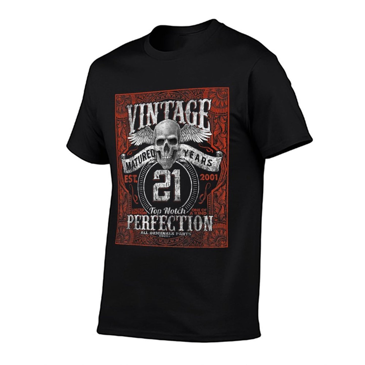 Vintage 2001 Limited Edition 2001 21 Years Old 21st Birthday  Eco-friendly Material T-Shirt