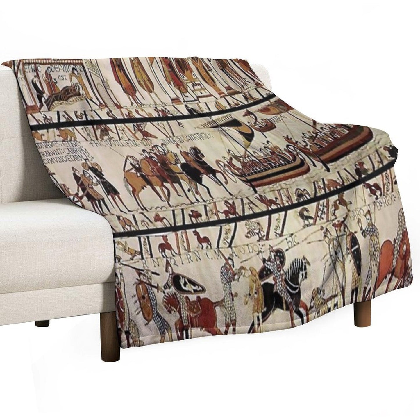 Tapisserie Bayeux - The Bayeux Tapestry Quick-dry Throw Blanket