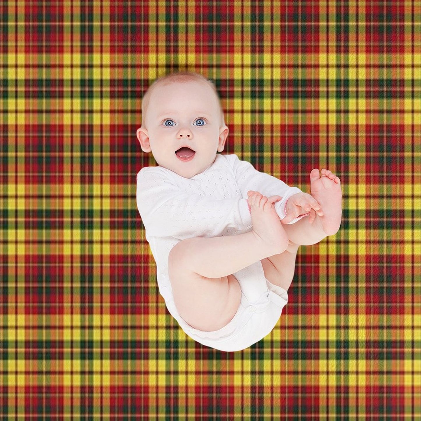 Strathearn Scotland District Tartan Colorful Scottish Plaid Velvety-soft Throw Blanket