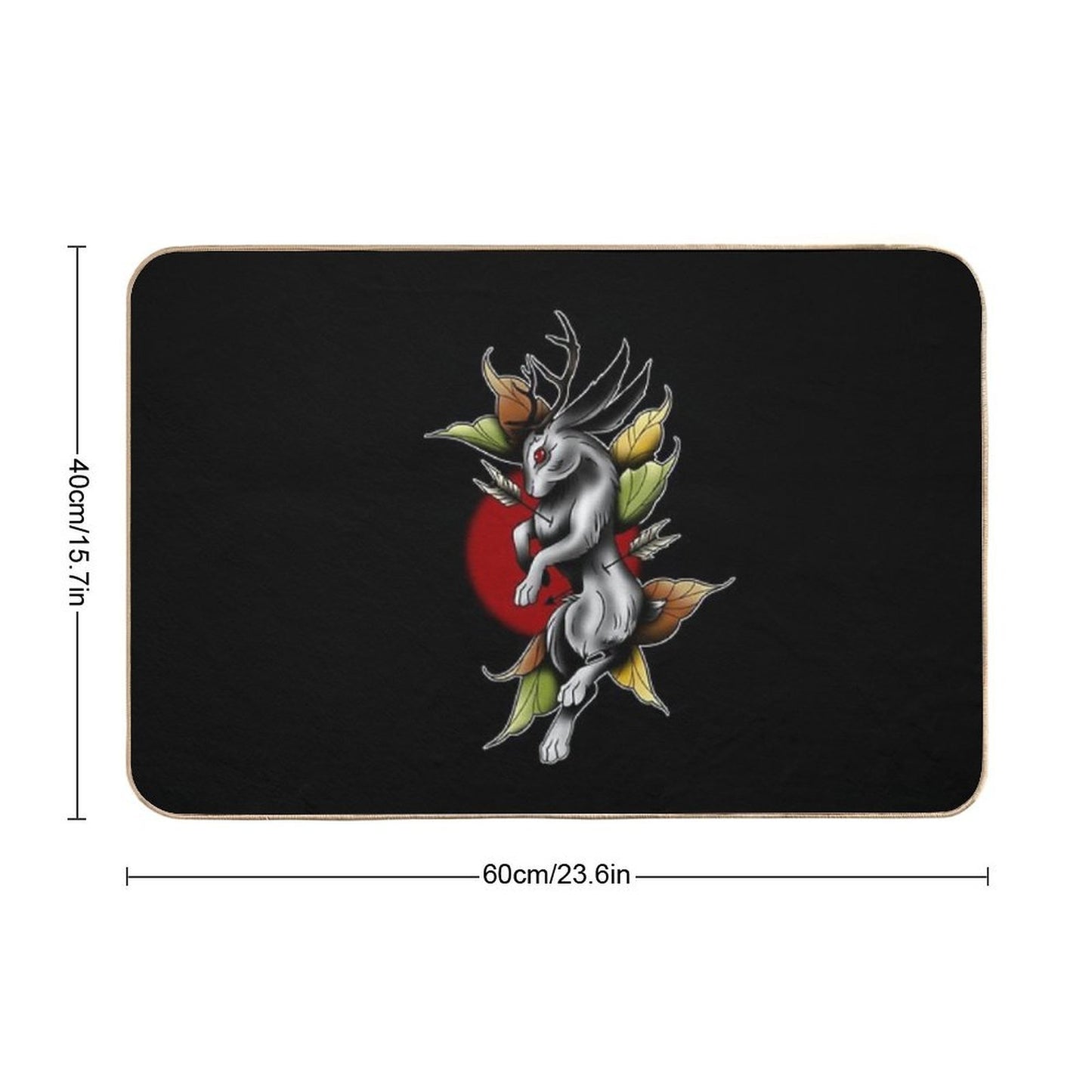 Hunted Mystery  Easy To Clean Bath Mat