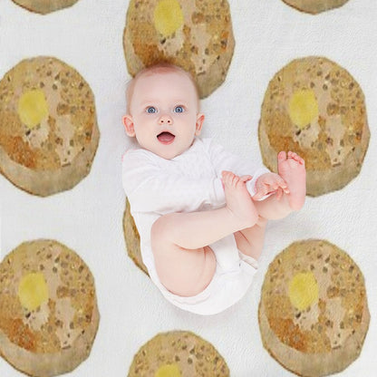 Crumpet Comfort Throw Blanket